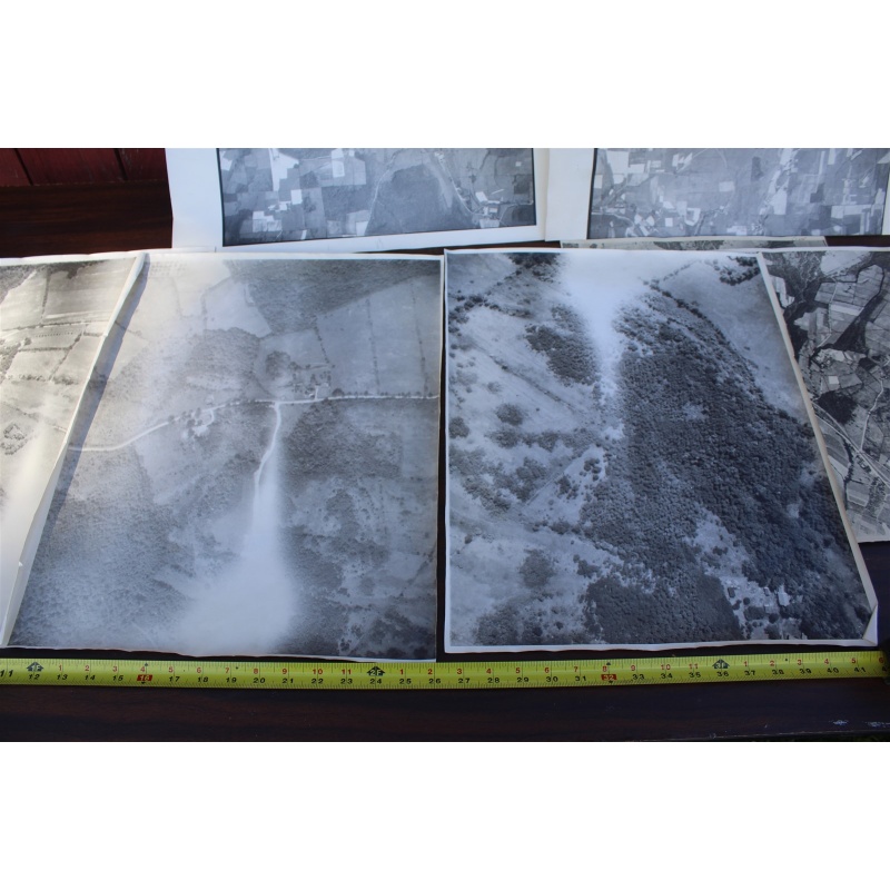 Lot of New York Dept of Lands & Forests aerial photographs 1942