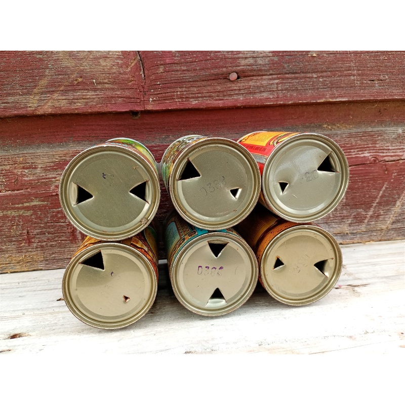 4 - American Brewers Historical Collection Empty Beer Cans