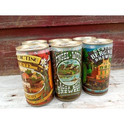 4 - American Brewers Historical Collection Empty Beer Cans