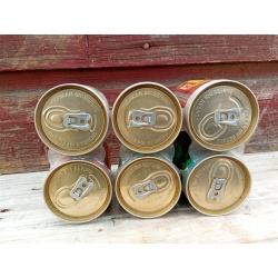 4 - American Brewers Historical Collection Empty Beer Cans