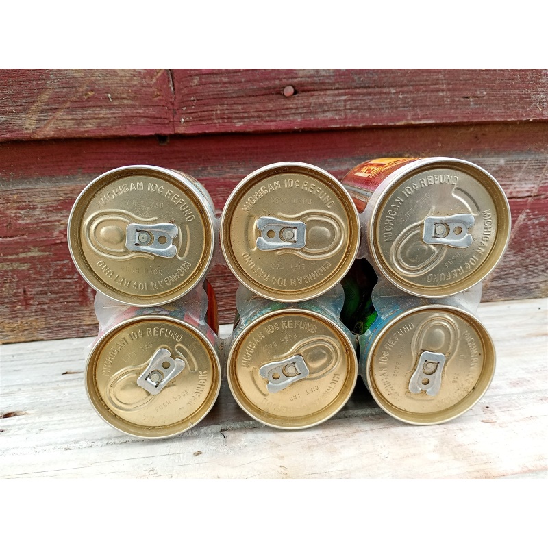 4 - American Brewers Historical Collection Empty Beer Cans
