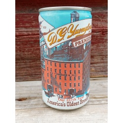 VINTAGE YUENGLING PREMIUM STEEL PULL TAB BEER CAN - POTTSVILLE, PA 157TH YEAR