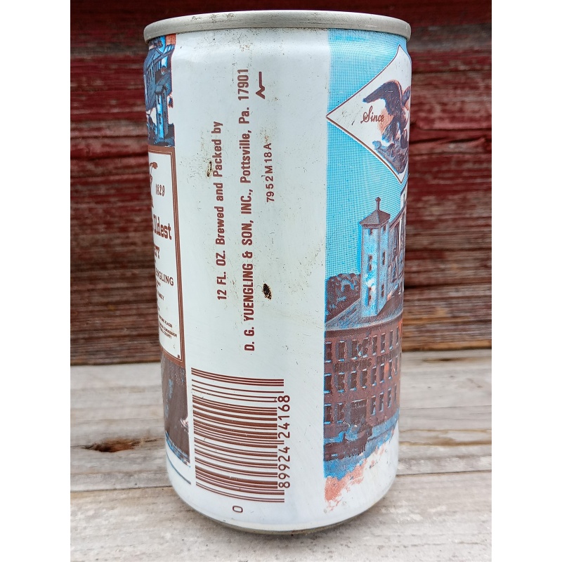 VINTAGE YUENGLING PREMIUM STEEL PULL TAB BEER CAN - POTTSVILLE, PA 157TH YEAR