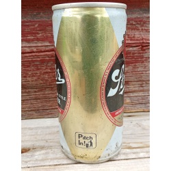 Strohs Bohemian style Beer 12 Oz EMPTY steel straight Tab Top Beer Can