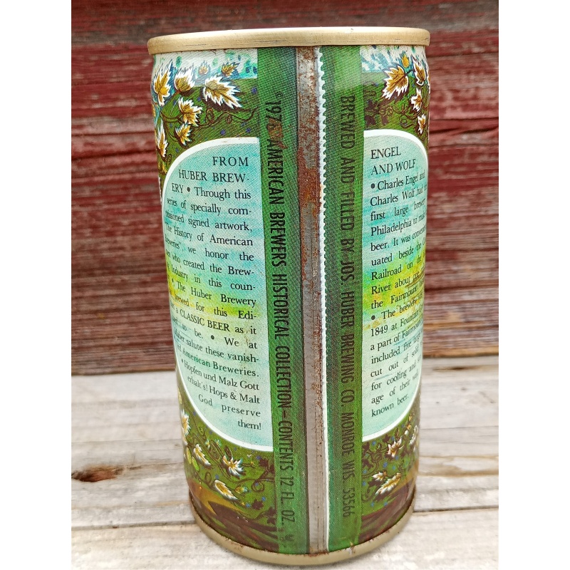 Engel Wolf Brewery Flat Top Can - 1978 American Brewers Historical Collection #1