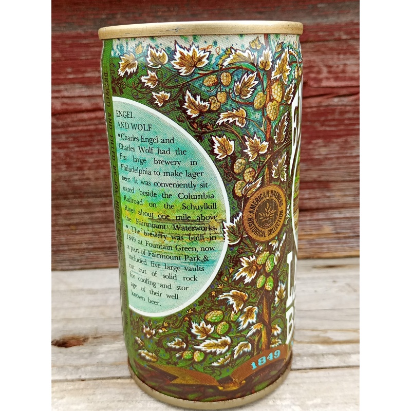 Engel Wolf Brewery Flat Top Can - 1978 American Brewers Historical Collection #1