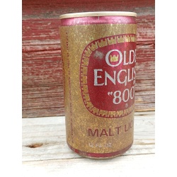 Old Vintage"OLD ENGLISH 800"Malt Liquor ALUMINUM Empty Beer Can Newark,NJ,Co USA