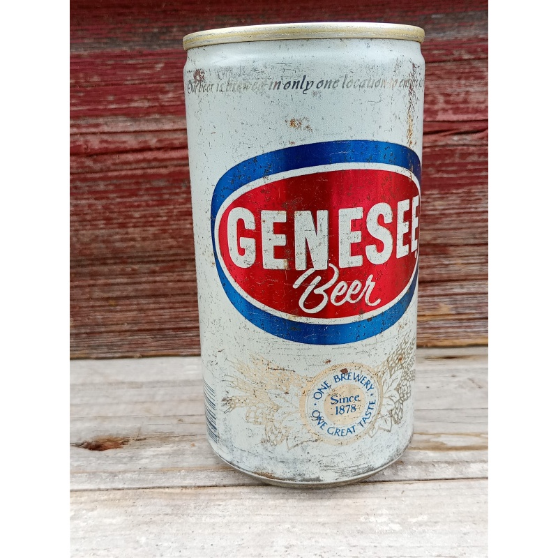GENESEE Beer/The Genesee Brewing Co. ~ Aluminum 12oz. Beer Can ~ Empty ~ USA