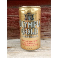 Olympia Gold Light Beer Man Cave Gold Premium Pull Tab Beer CanOlympia