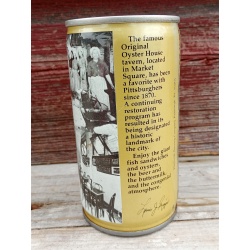 Oyster House Beer Can by Pittsburgh Brewing - Pull Tab - 12 Ounce @1977