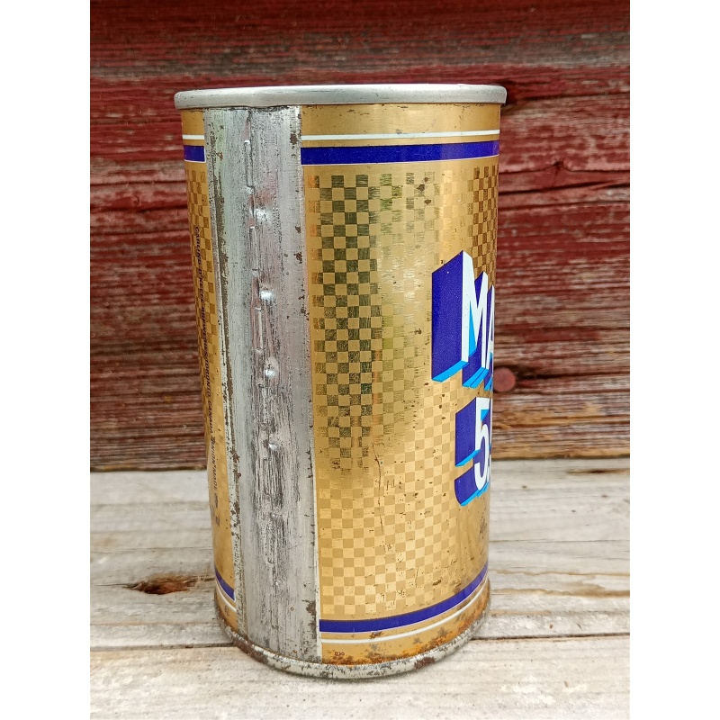 Vintage Magnum 5.5 Beer Can Push Top Variant Wide Seam French / English 341ml