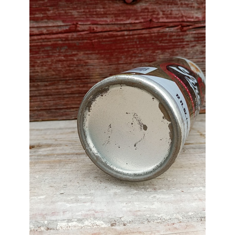 Strohs Bohemian style Beer 12 Oz EMPTY steel straight Tab Top Beer Can