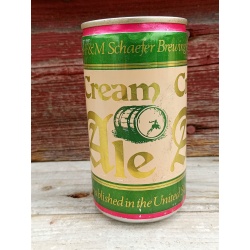 SCHAEFER CREAM ALE, F&M SCHAEFER BREWING CO. LEHIGH VALLEY, PA. CAN