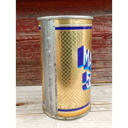 Vintage Magnum 5.5 Beer Can Push Top Variant Wide Seam French / English 341ml