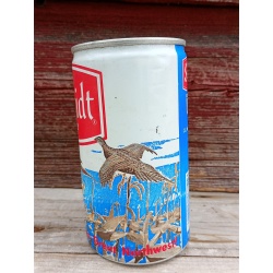 Vintage Schmidt Beer Great Northwest Ducks Premium Beer Can Dented