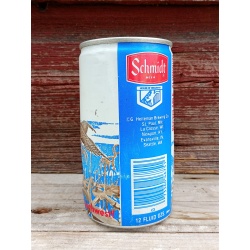 Vintage Schmidt Beer Great Northwest Ducks Premium Beer Can Dented
