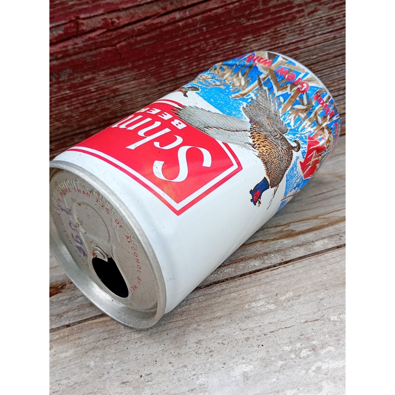Vintage Schmidt Beer Great Northwest Ducks Premium Beer Can Dented