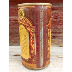 PETER BARBEY 12 OZ ROUND EDGE STEEL PUNCH TOP BEER CAN AMERICAN BREWERS #4