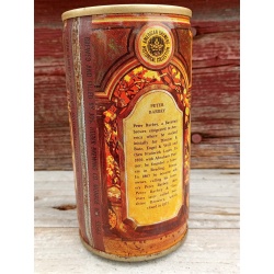 PETER BARBEY 12 OZ ROUND EDGE STEEL PUNCH TOP BEER CAN AMERICAN BREWERS #4