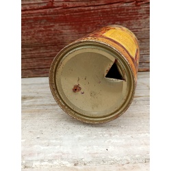 PETER BARBEY 12 OZ ROUND EDGE STEEL PUNCH TOP BEER CAN AMERICAN BREWERS #4