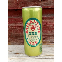 VTG Beer Can Ballantine Ale XXX Falstaff Brew Steel Pull Tab Mancave Breweriana