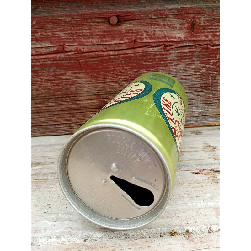 VTG Beer Can Ballantine Ale XXX Falstaff Brew Steel Pull Tab Mancave Breweriana