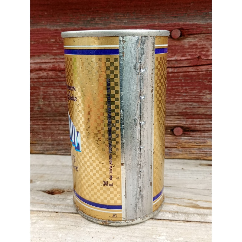 Vintage Magnum 5.5 Beer Can Push Top Variant Wide Seam French / English 341ml