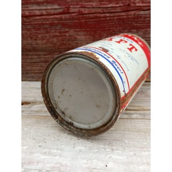 WIEDEMANN DRAFT STRAIGHT STEEL PULL TAB BEER CAN