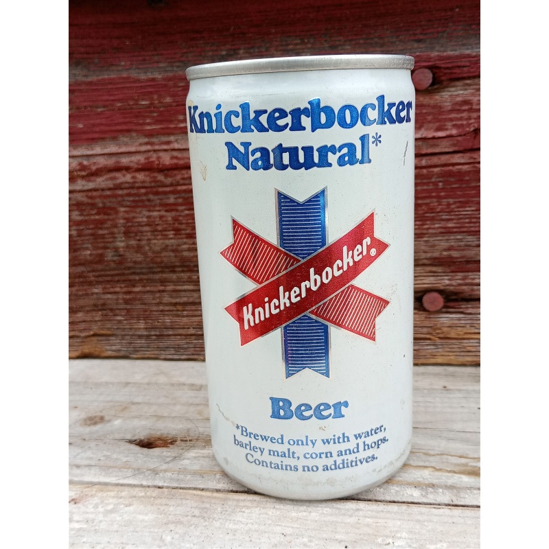 Knickerbocker Natural Beer/Ruppert Brewery ~ Alum/Steel 12oz. Can ~ Empty ~ USA