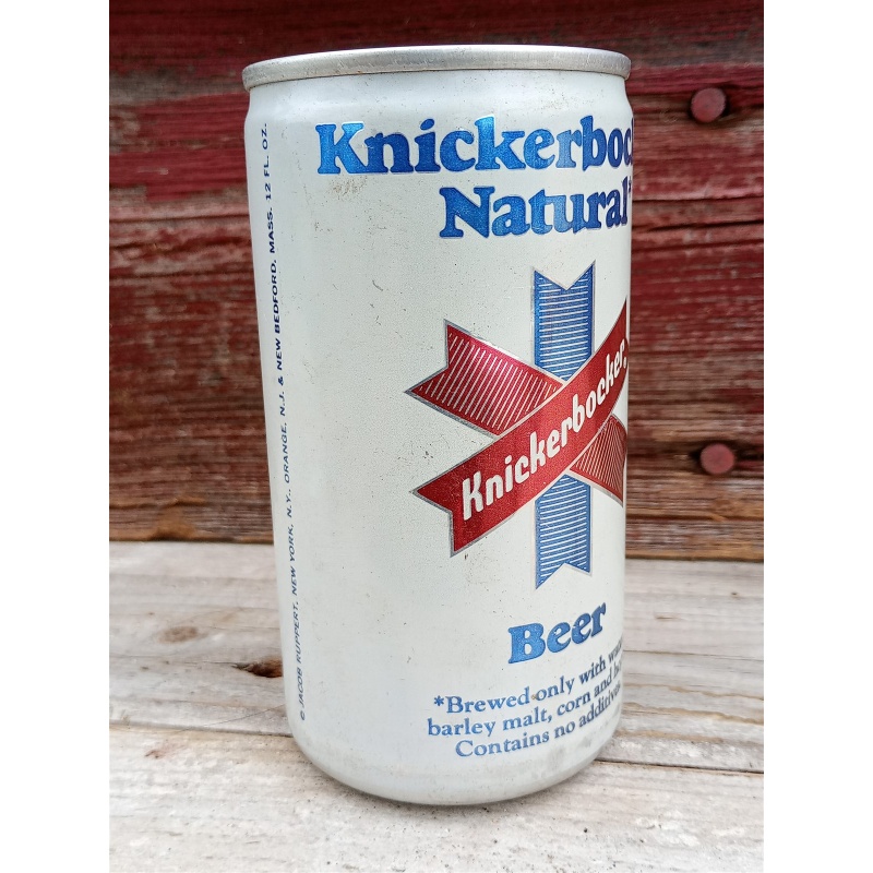 Knickerbocker Natural Beer/Ruppert Brewery ~ Alum/Steel 12oz. Can ~ Empty ~ USA