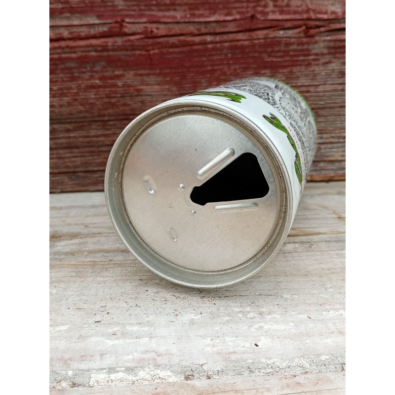 Vintage Grolsch Lager Beer Can Holland Town Map Design Pull Tab Intact 12.3oz