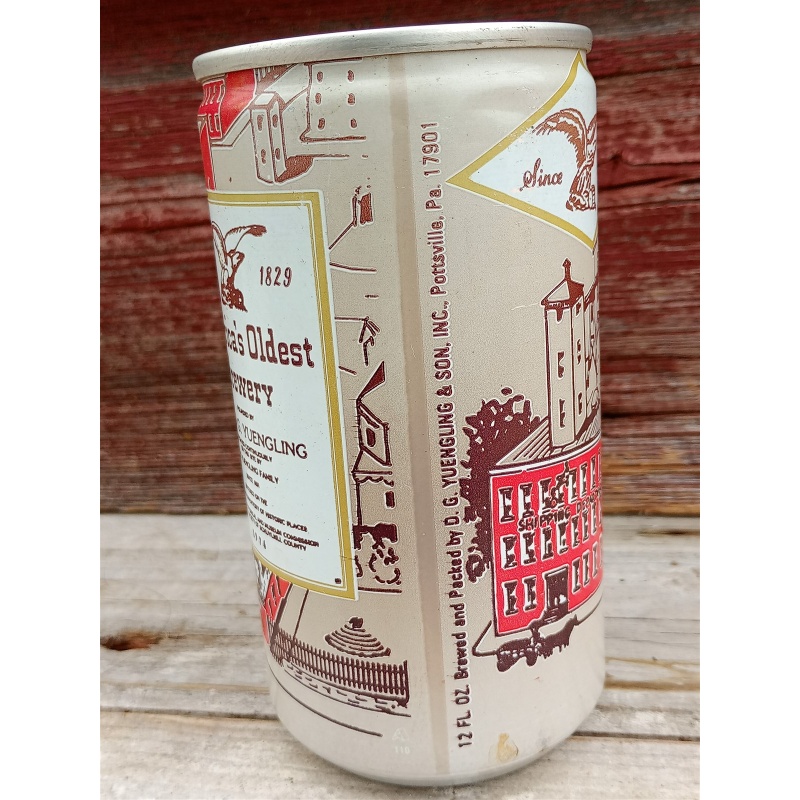 VINTAGE YUENGLING PREMIUM STEEL PULL TAB BEER CAN - POTTSVILLE, PA 154TH YEAR