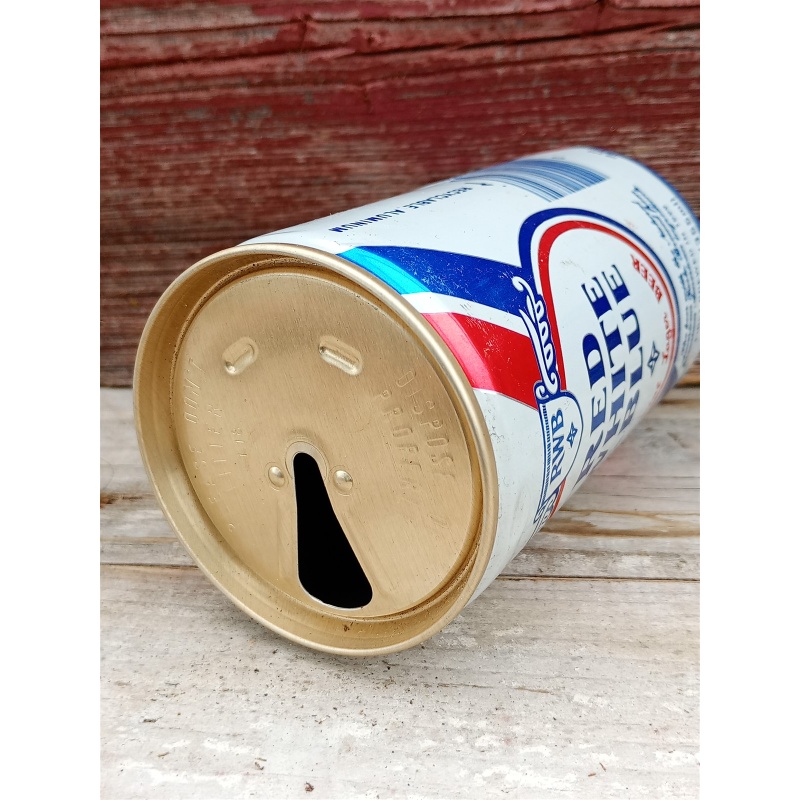 Red White & Blue Special Lager Beer Premium Pull Tab Beer Can