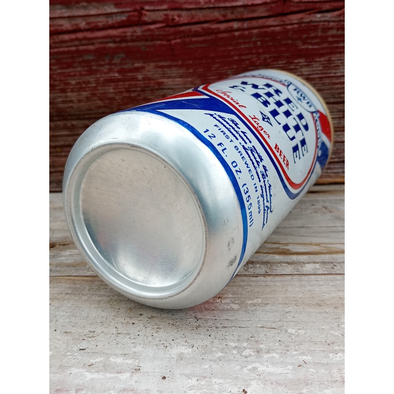 Red White & Blue Special Lager Beer Premium Pull Tab Beer Can