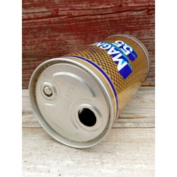 Vintage Magnum 5.5 Beer Can Push Top Variant Wide Seam French / English 341ml