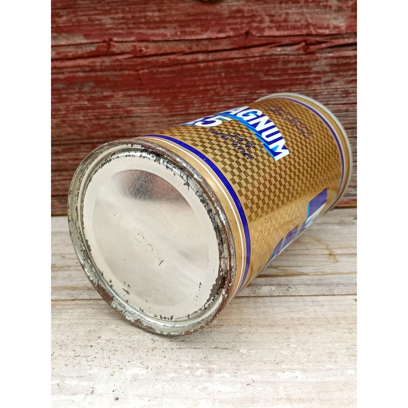 Vintage Magnum 5.5 Beer Can Push Top Variant Wide Seam French / English 341ml