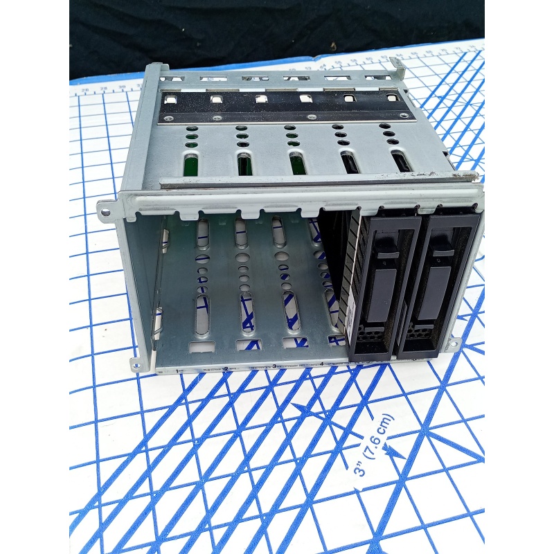 HP Proliant ML350 LFF Drive Cage + Backplane 416456-001 413986-001