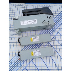Lot of 2 IBM 24R2730 7001138-Y000 Power Supply w/ Cage 7001160-Y000 24R2738