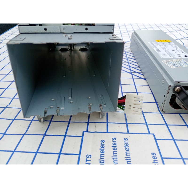 Lot of 2 IBM 39Y7386 DPS-980CB A Power Supply w/ Cage 39Y7388