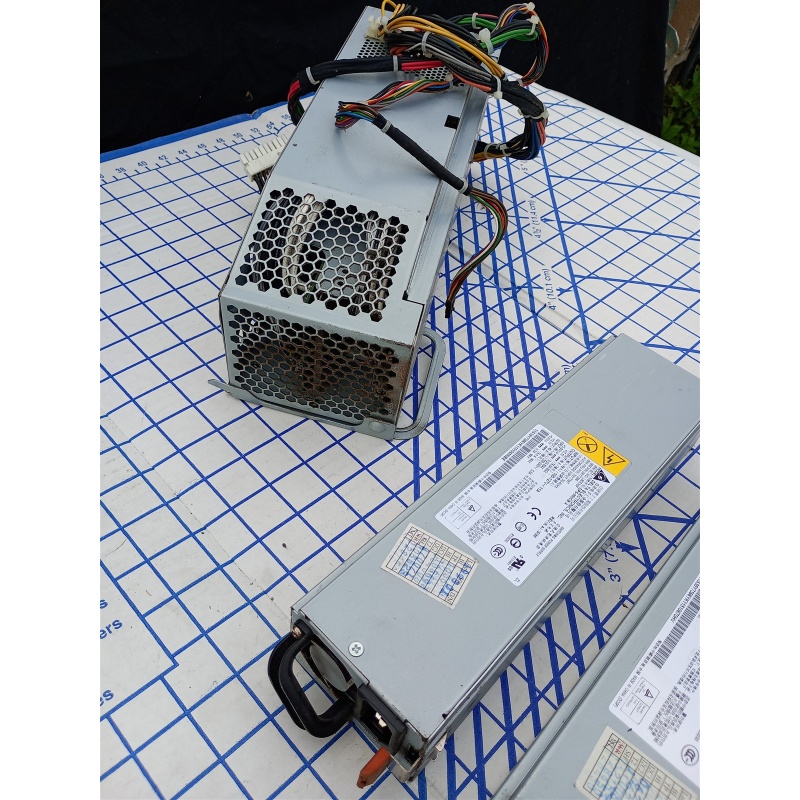 Lot of 2 IBM 39Y7386 DPS-980CB A Power Supply w/ Cage 39Y7388