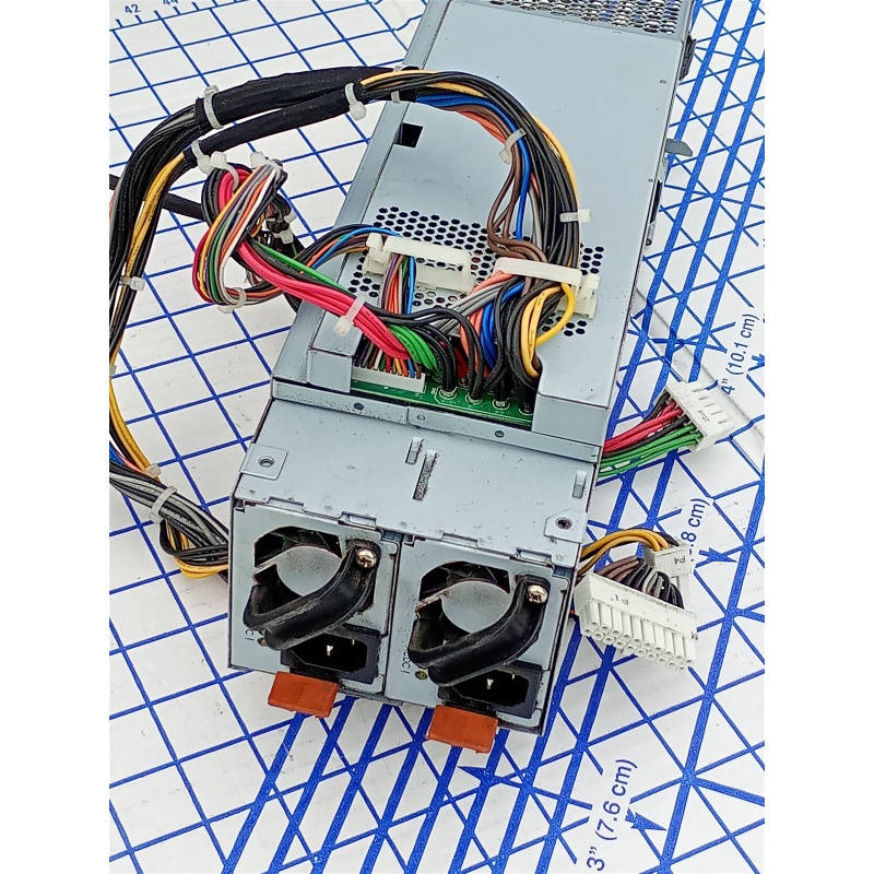 Lot of 2 IBM 39Y7386 DPS-980CB A Power Supply w/ Cage 39Y7388