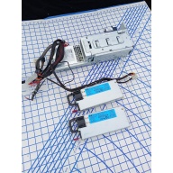 Lot of 2 HP 499250-301 HSTNS-PR17 Power Supply W/ Cage 663263-001 DD-3122-1F-LF