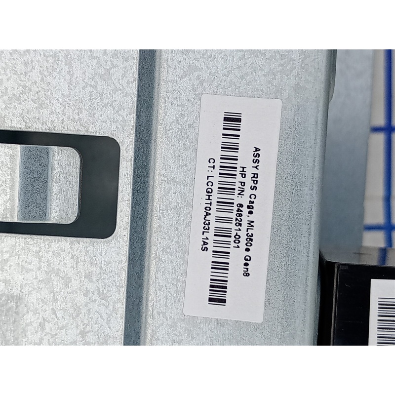 Lot of 2 HP 499250-301 HSTNS-PR17 Power Supply W/ Cage 663263-001 DD-3122-1F-LF