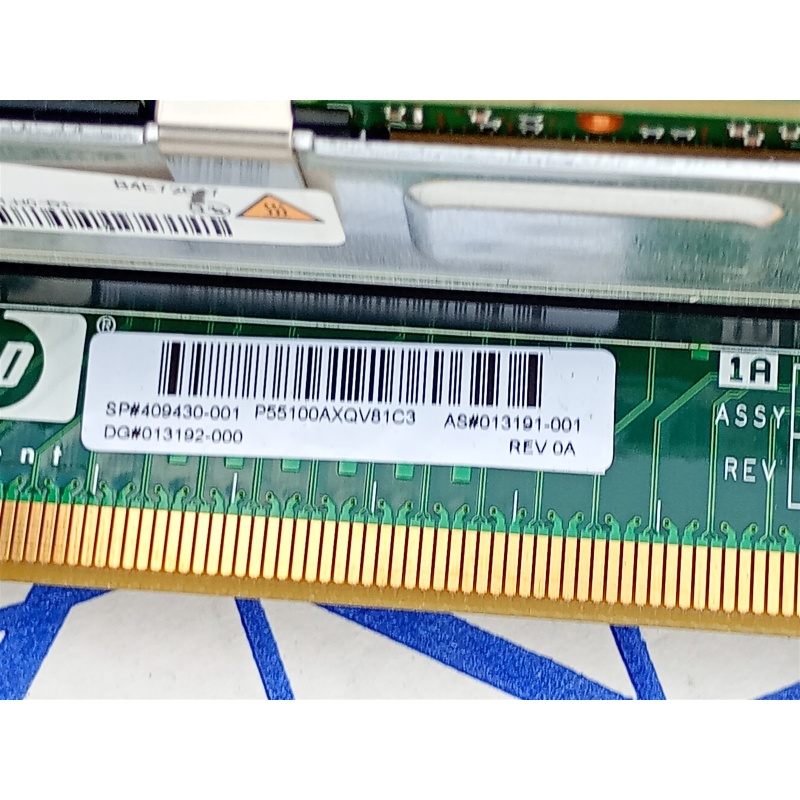 HP Invent 409430-001 012683-001 Memory Expansion Riser Board for Proliant