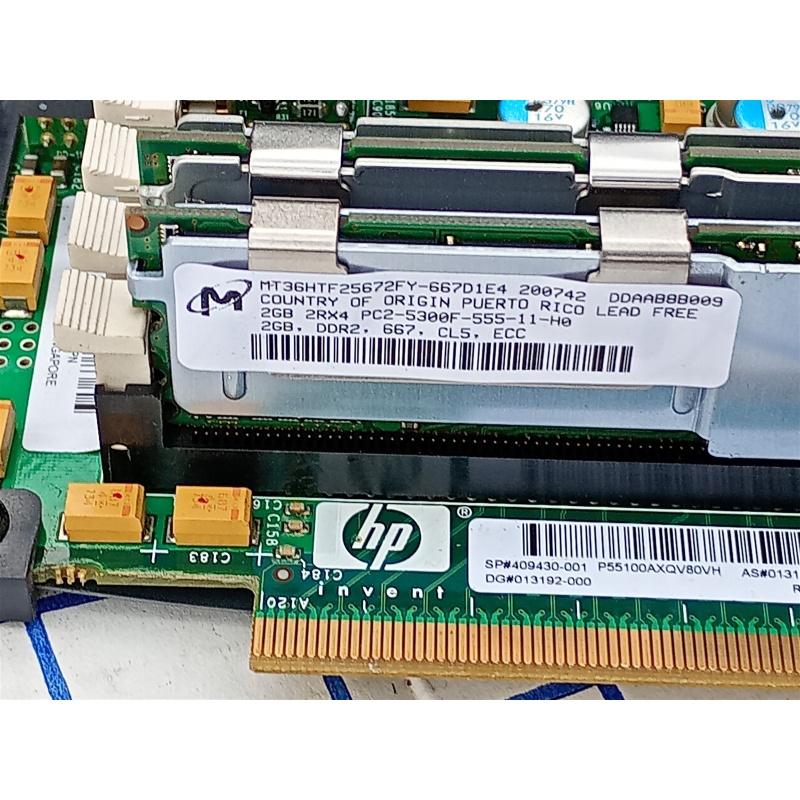 HP Invent 409430-001 012683-001 Memory Expansion Riser Board for Proliant