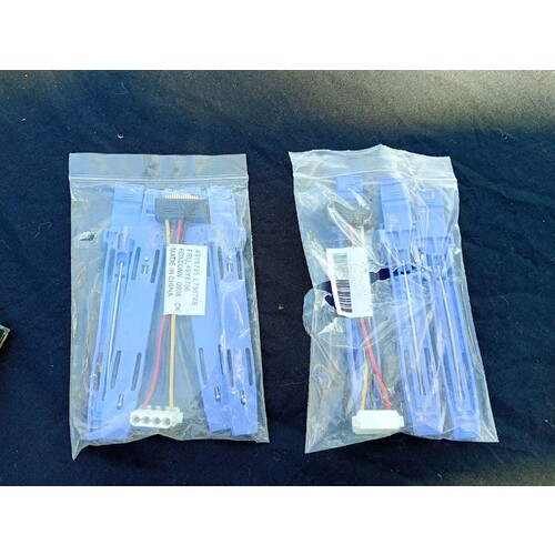 IBM Tape Drive Blue Slide Mounting Rails Pair 00N6453 00N6412 00N6452 w/ 49y6795