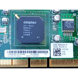 IBM 39R8750 Adaptec ASC-29320ALP PCI-X SCSI Controller Card