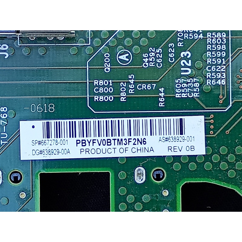 HP ML350 GEN8 BACKPLANE BOARD // 638929-001 // 667278-001 // 638929-00A