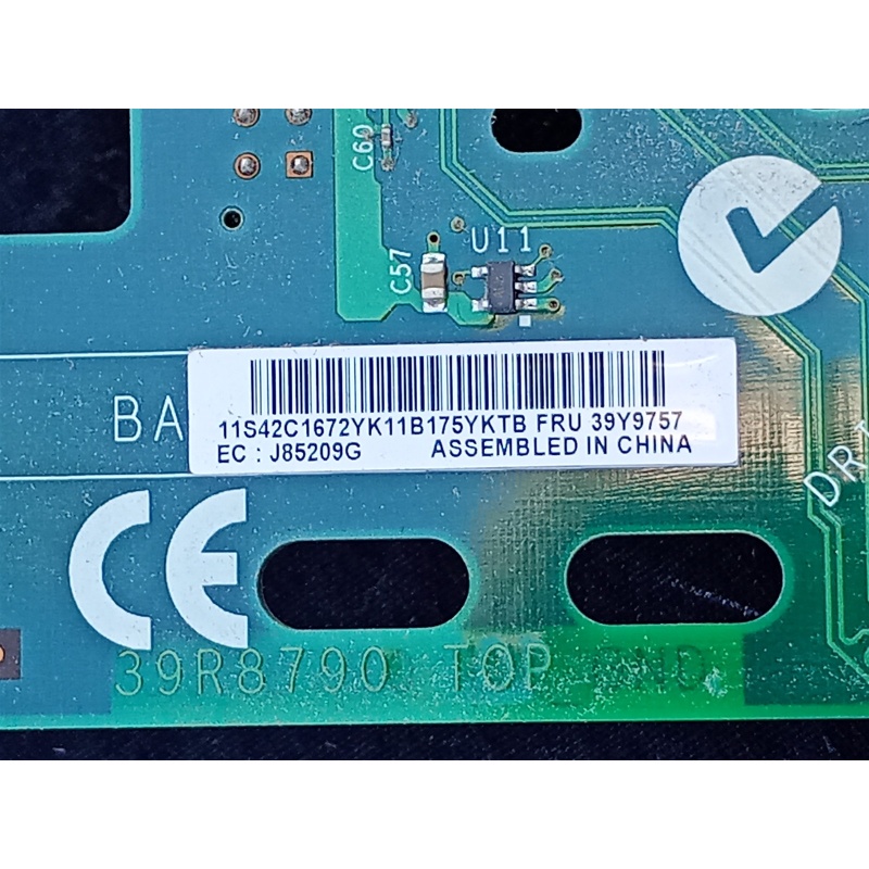 IBM 44E8783 SAS/SATA hard drive backplane board