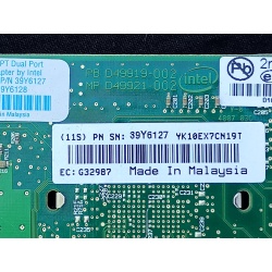 IBM EXPI9402PT PRO/1000PT Intel 82571 Chip Server Network Card 39Y6127 39Y6128